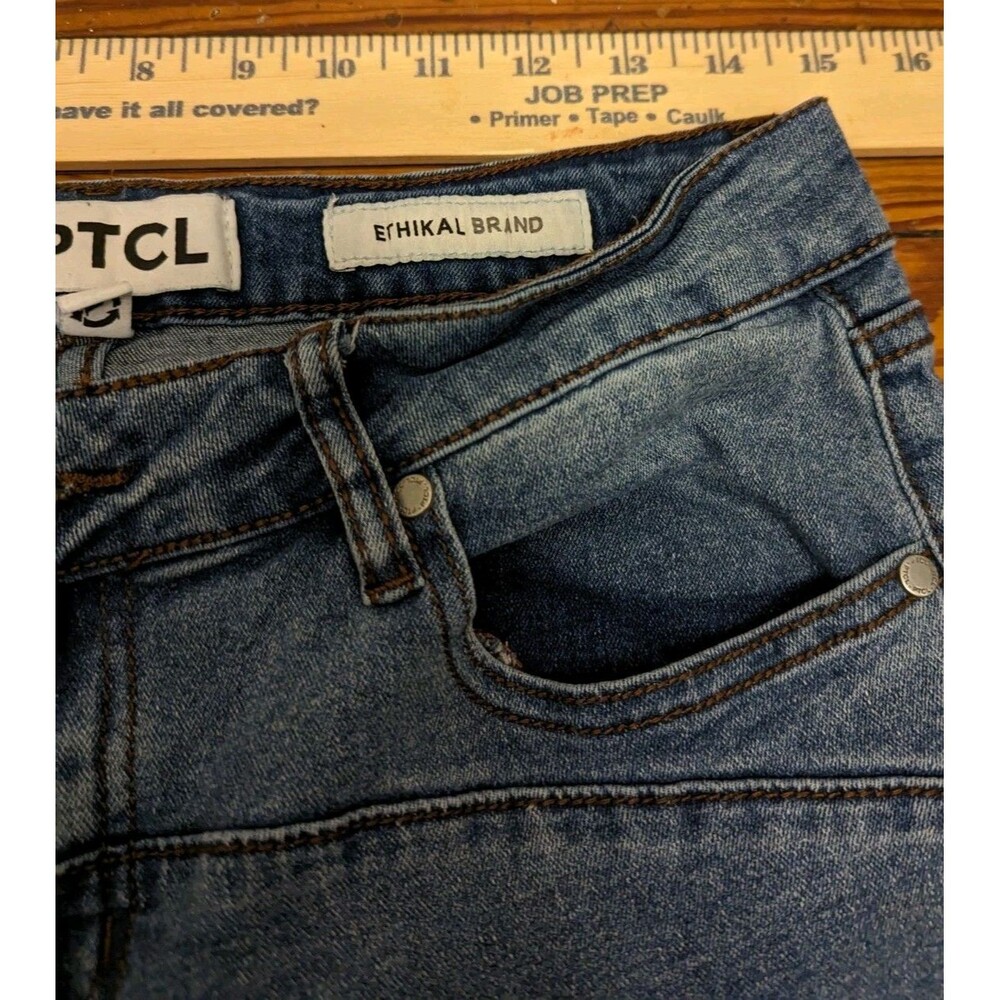 PTCL Ethikal Brand Jeans Women's Wide leg Y2K Style SZ 28 - Picture 5 of 16